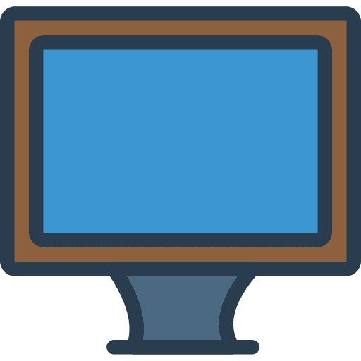 Lcd lcd electronics screen icon