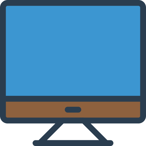 Monitor tv monitor screen icon
