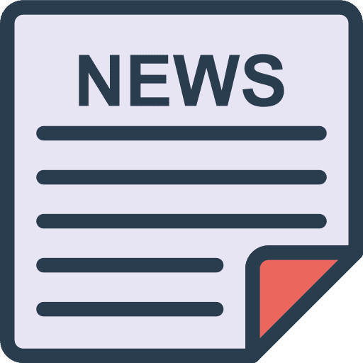 News journal newspaper interface icon