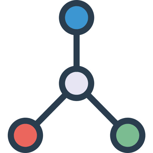 Network network dependency networking icon