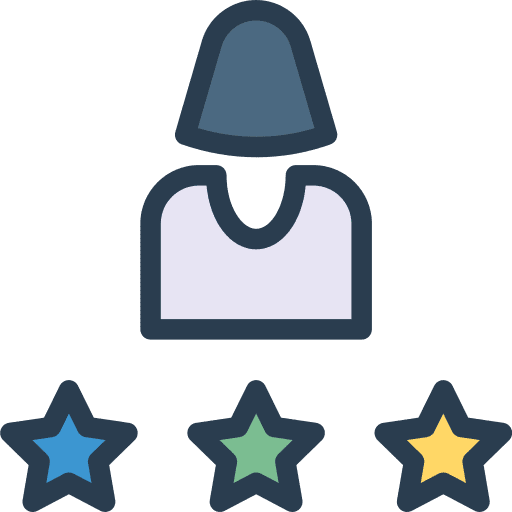 Ranking people stick man experience icon