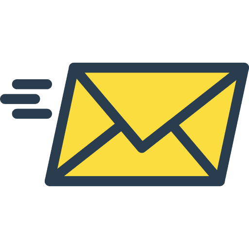 Send mailing mesage communications icon