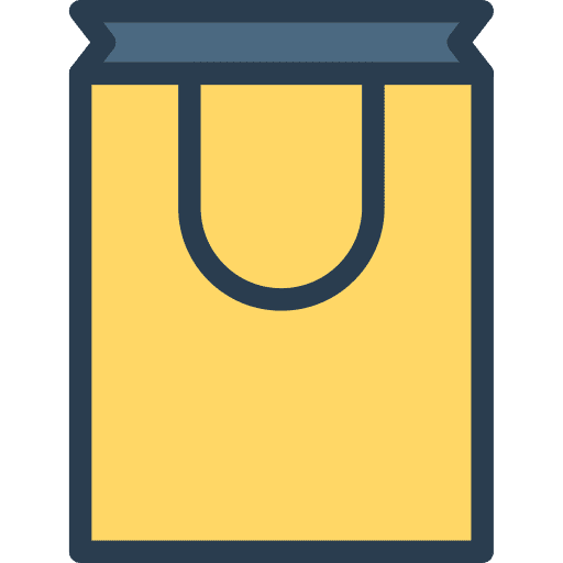 Shopping bag bag online shop supermarket icon