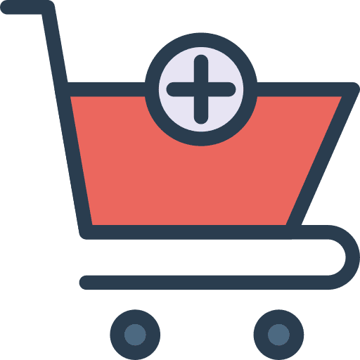 Shopping cart commerce online store online shop icon