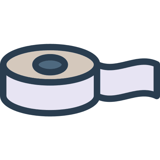 Tape adhesives office material files and folders icon