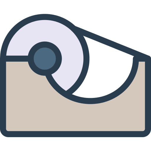 Tape office material tape school material icon