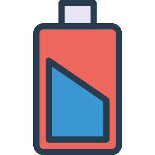 Battery battery status battery level electronics icon