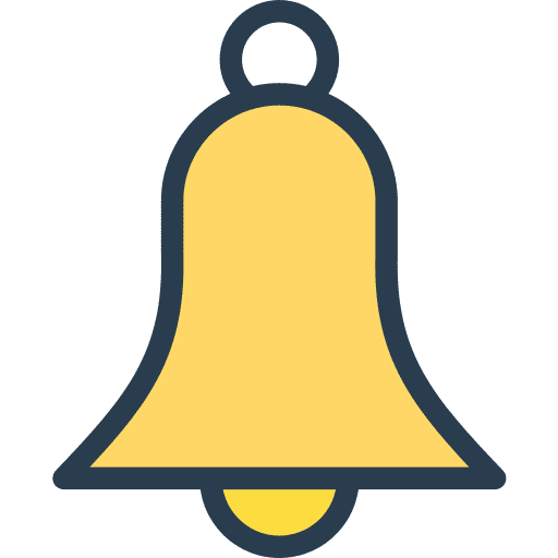 Bell music and multimedia music musical instrument icon