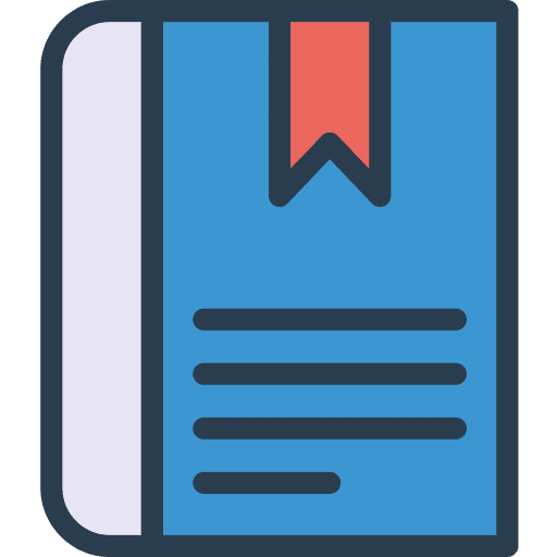 Book reading education books icon