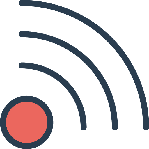 Wifi interface communications signs icon