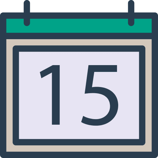 Administration organization calendars date icon