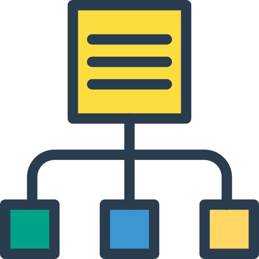 Circles connector networking share icon