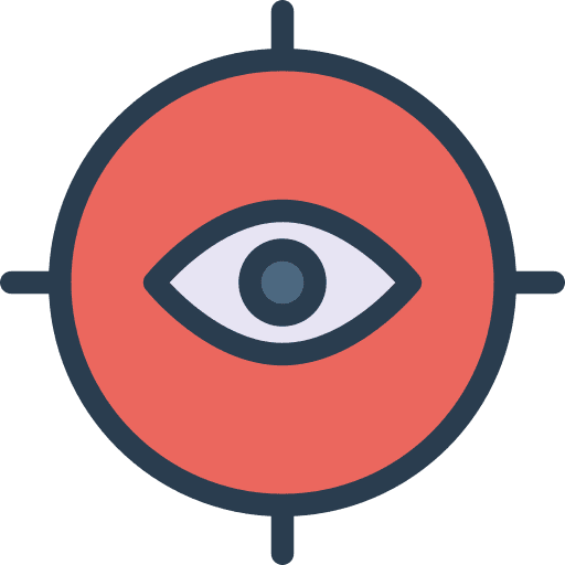 Aim aim sniper shooting icon