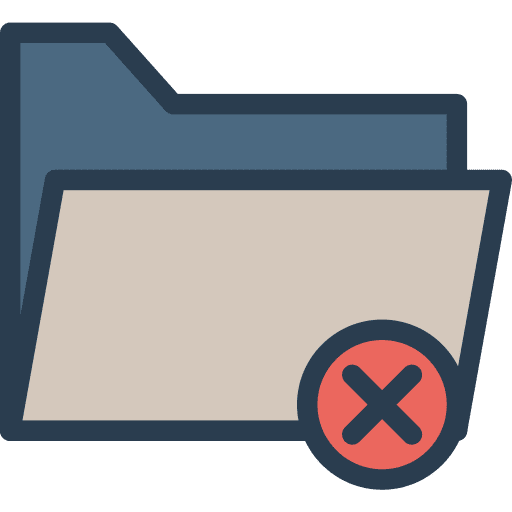 Data storage office material interface storage icon