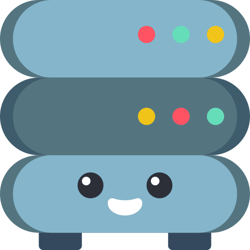 Server multimedia server storage icon