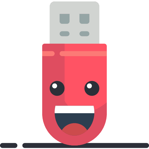 Usb stick storage electronic device technology icon