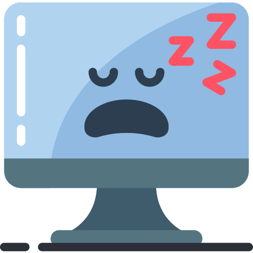 Computer monitor technology electronics icon