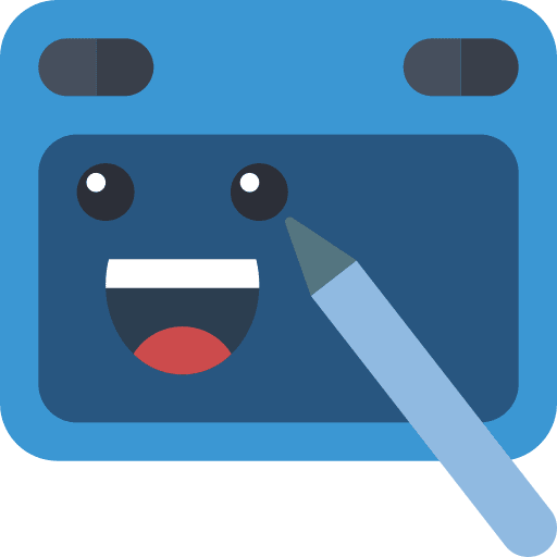 Graphic tablet drawing drawing tablet illustration icon
