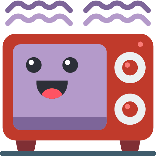 Microwave smileys technology microwave oven icon