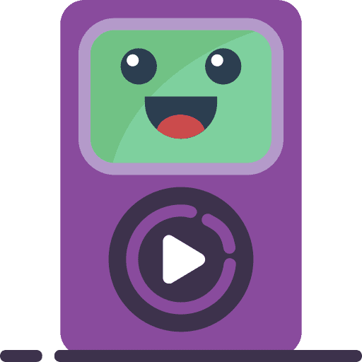 Mp3 player communications mp3 player musical icon