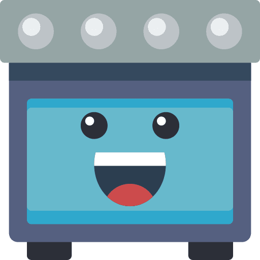 Oven food and restaurant technology cooking icon