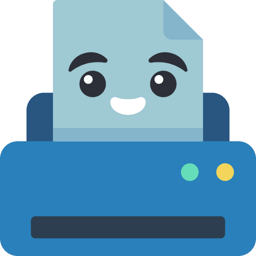 Printer ink technology print icon