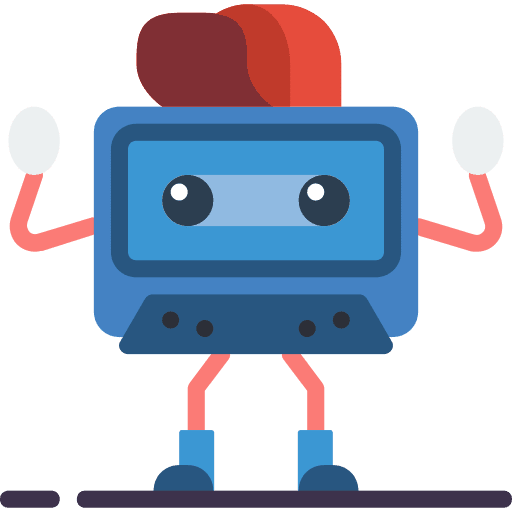 Tape tape musical electronics icon