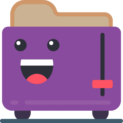Toaster toast technology toaster icon
