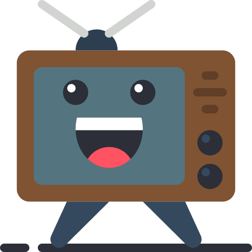 Tv screen smileys tv icon