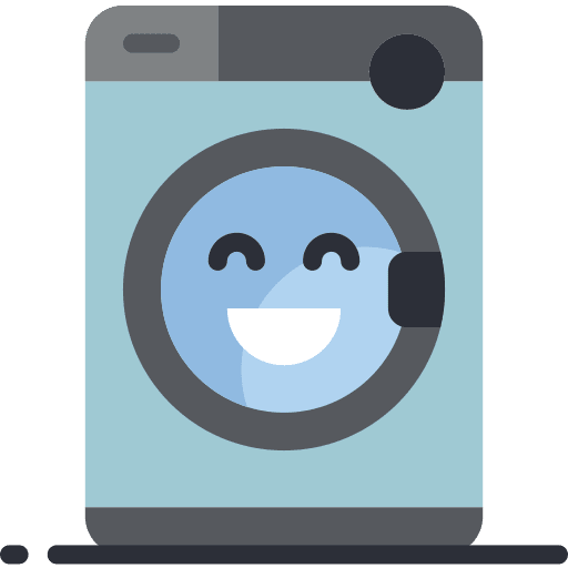 Washing machine furniture and household technology laundry icon