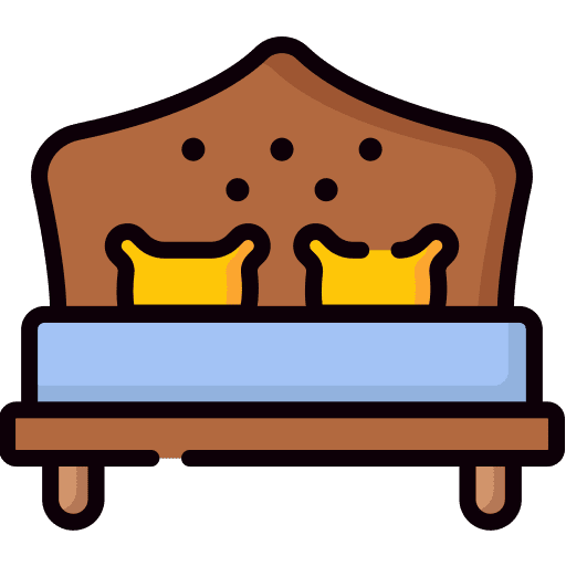 Bed rest beds furniture icon