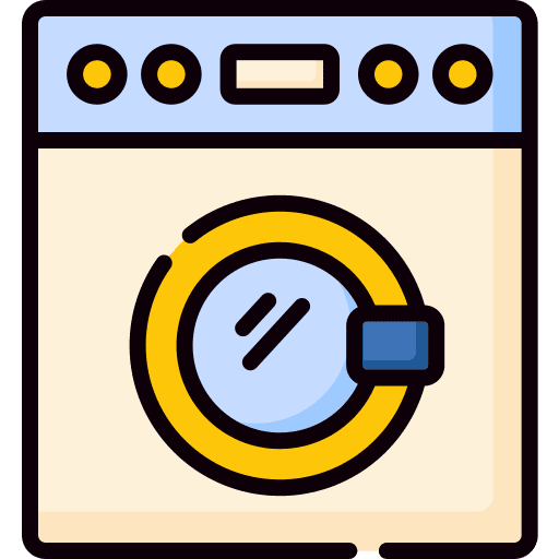 Washing machine housekeeping laundry washing machine icon