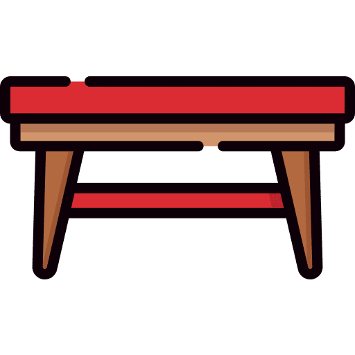 Table desk office material furniture icon