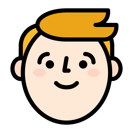 Man smileys feelings happy icon