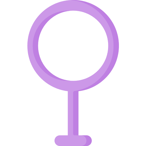 Transvestite shapes gender shapes and symbols icon