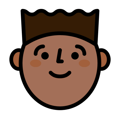 Boy happy people avatar icon