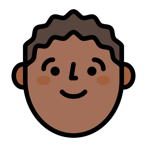 Man emoticons avatar happy icon