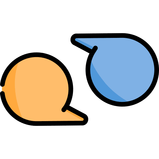 Speech bubble chat bubble chat conversation icon