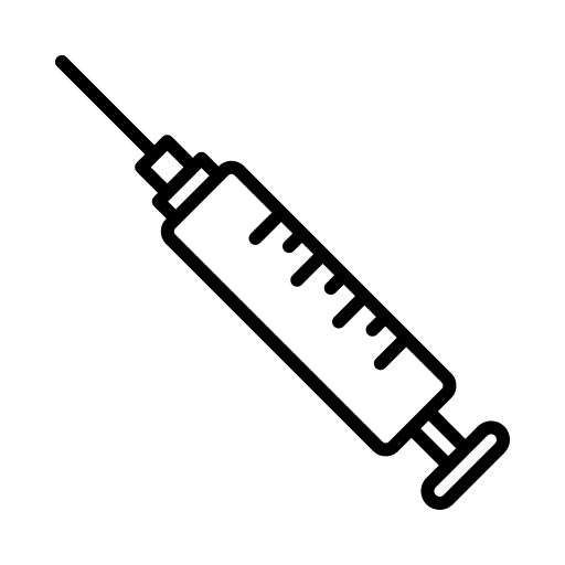 Anesthesia syringes drugs anesthesia icon