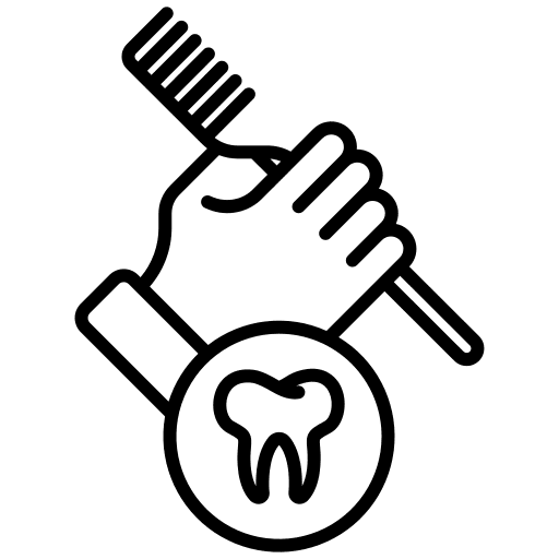 Tooth brush hygiene washing tooth brush icon