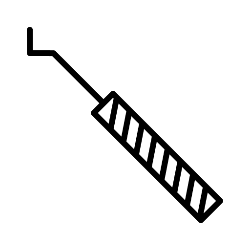 Dental probe hygiene healthcare and medical dental icon