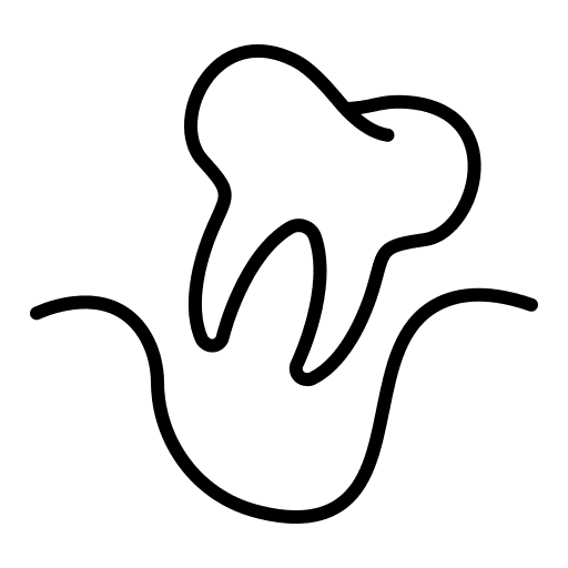 Extraction dentist molar healthcare and medical icon