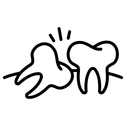 Implant dental odontology tooth icon