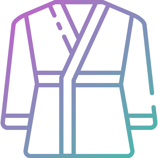 Bathrope comfortable bathing clothing icon