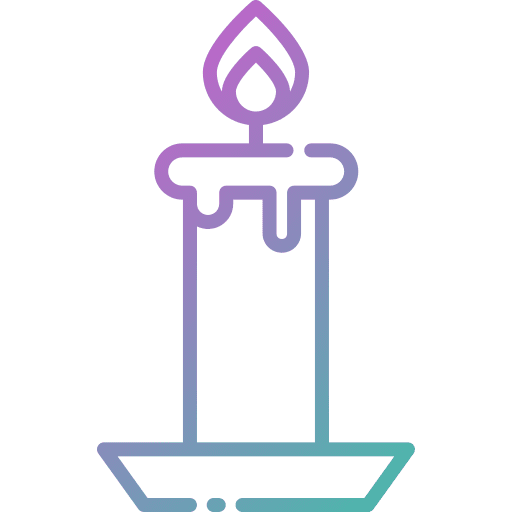 Candle light candle burning icon