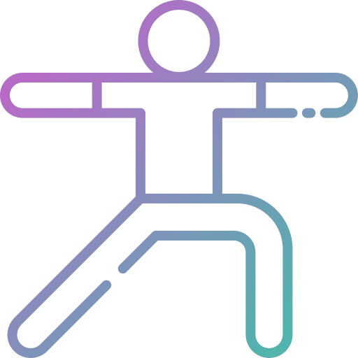 Exercise pilates people wellness icon
