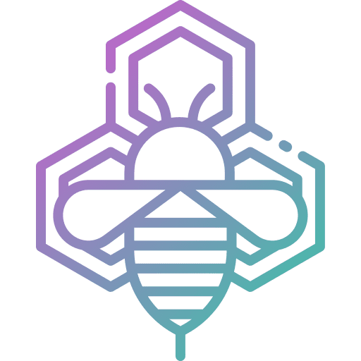 Apitherapy honeycomb apitherapy wellness icon
