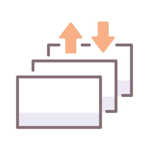 Ad dynamic down arrow ad icon