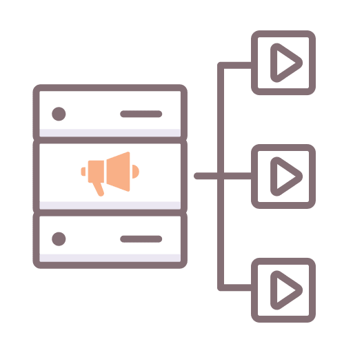 Ad server database server third party icon