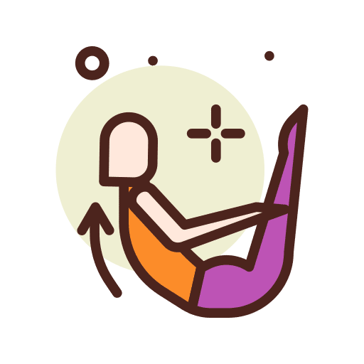 Bow relax wellness bow icon